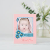 バビーズ1stクリスマス新生児写真 ポストカード (スタンド正面)