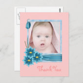 バビーズ1stクリスマス新生児写真 ポストカード (正面/裏面)