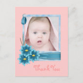 バビーズ1stクリスマス新生児写真 ポストカード (正面)