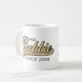 バビー·マグ「あかバビー·シンスン」 コーヒーマグカップ (正面左)