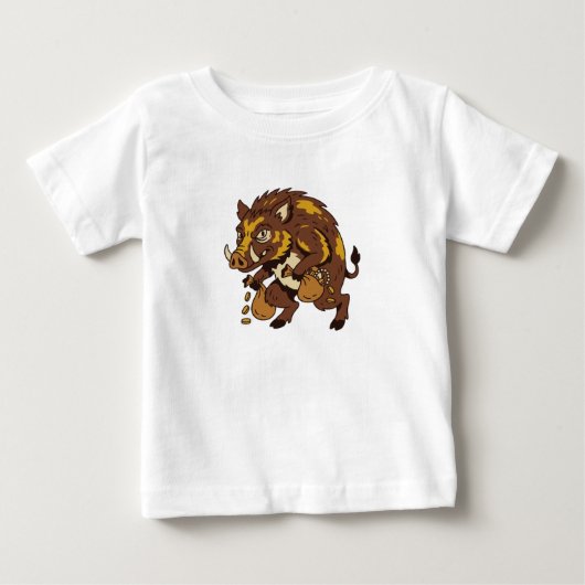 バビ・ンゲペット ベビーTシャツ (正面)