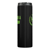 バフのトラベラーマグしてはいけない タンブラー (裏面)