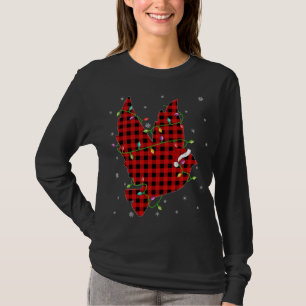 バファロー柄の鳩 鳥 クリスマス ファミリー おそろい Tシャツ