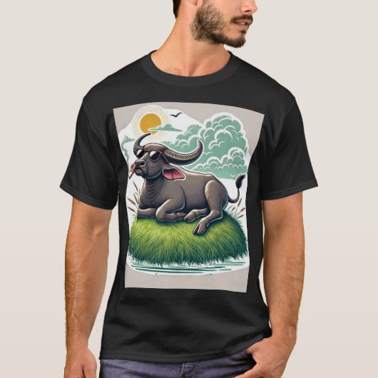 バファロー鍵素晴らしTシャツ Tシャツ (正面)