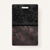 バファンキーッジ:共有スマイルのマスク着用 バッジ (裏面)