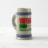 バファンクライタリアンロは良い一日を過ごす！ ビールジョッキ (正面左)