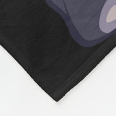 バフアルファシルバーバックゴリラテープデザインボクシングゴ フリースブランケット (角)