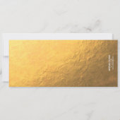 バフアローチェックのジングル＆ミンゲルクリスマスパーティー 招待状 (裏面)