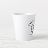 バフィー・ザ・ヴァンパイアがブロンズを強奪 カフェラテマグ (正面)