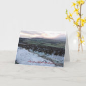 バフイル・ド・クロイ…折り畳みカード カード (黄色い花)