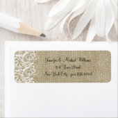 バフェイクラップとレース ラベル (インサイチュ)