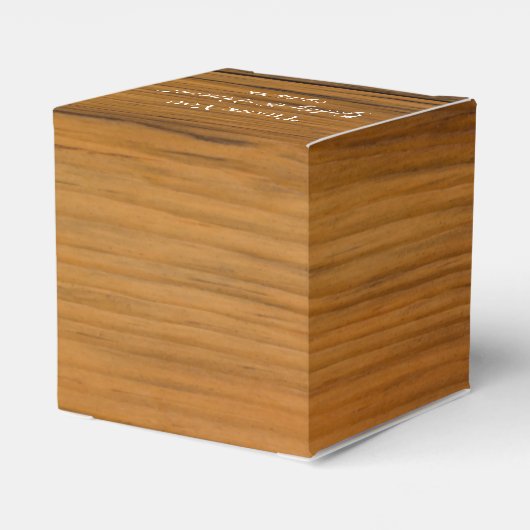 バフェイクンウッドカントリー素朴レース結婚ズ フェイバーボックス (裏面サイド)