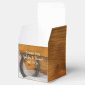 バフェイクンウッドホースシューとヴェール結婚ズ フェイバーボックス (オープン)