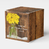 バフェイクンウッドメイソンジャールイエローデイジーズ結婚 フェイバーボックス (正面サイド)