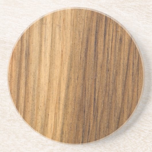 バフェイクンウッド仕上げ コースター (正面)