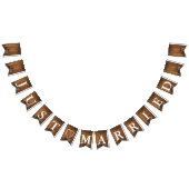 バフェイクン素朴ウッドたった今結婚しました結婚ズ バンティングフラッグ (全)