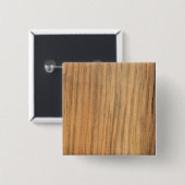 バフェイクン素朴ウッド 缶バッジ (正面&裏面)