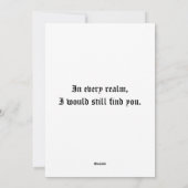 バフォメット ゴシック バレンタインデー すべての領域 シーズンカード (裏面)