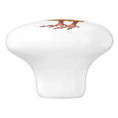 バフオルピントンチキンヘン セラミックノブ (側面)