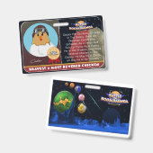 バフカデン バッジ (正面＆裏面)