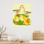 バフグースファミリー ポスター (キッチン)