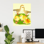 バフグースファミリー ポスター (ホームオフィス)