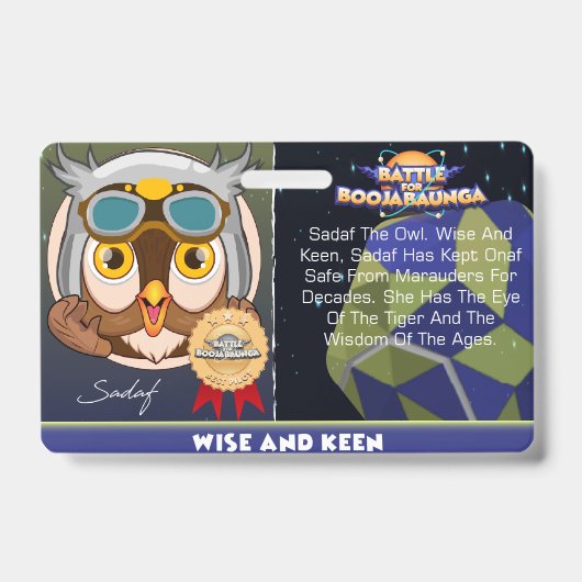 バフサダフ バッジ (Front)