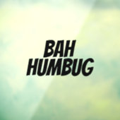 バフバグクリスマスウィンドウにしがみつく ウィンドウサイン (シート3)