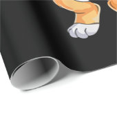 バフパワーリフティングコルギボディビルダー ラッピングペーパー (ロールコーナー)