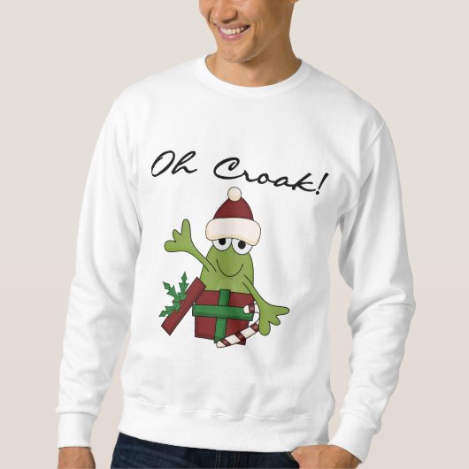 バフフマガエルクリスマスTシャツとギフト スウェットシャツ (正面)