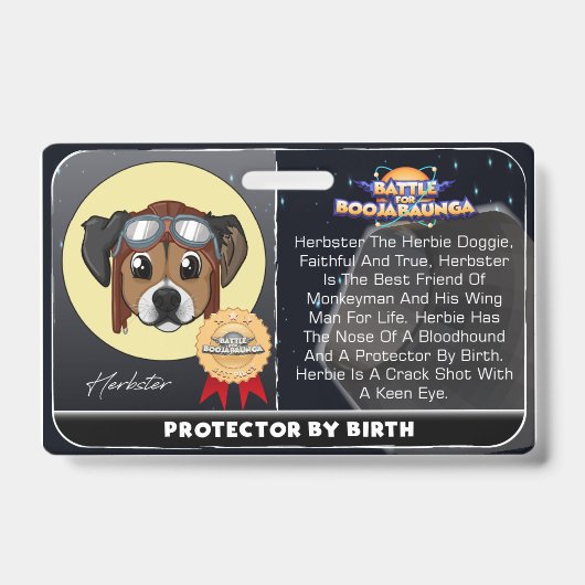 バフヘルブスター バッジ (正面)