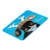 バフマグ猫 マグネット (左側)