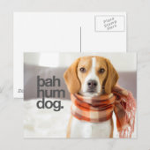 "バフムドッグ"ビーグル ポストカード (正面/裏面)