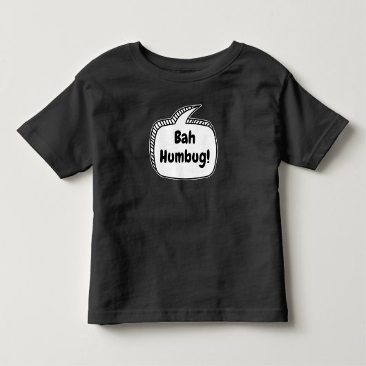 バフムバグ！吹き出し トドラーTシャツ (正面)
