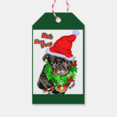 バフムプグクリスマス ギフトタグ (裏面)