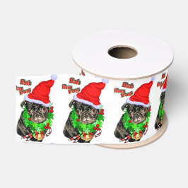 バフムプグクリスマス グログランリボン
