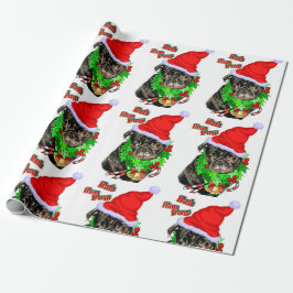 バフムプグクリスマス ラッピングペーパー