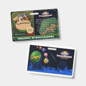 バフモンキーマン バッジ (Front & Back)