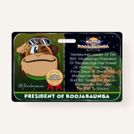 バフモンキーマン バッジ