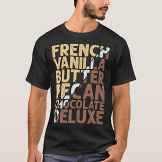 バフランスのニラバターペカンチョコレートデラックス Tシャツ