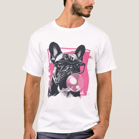バフランスのブルガム Tシャツ (正面)