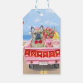 バフランスのルドッグバレンタインデートラック ギフトタグ (裏面)