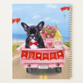 バフランスのルドッグバレンタインデートラック プランナー手帳 (裏面)