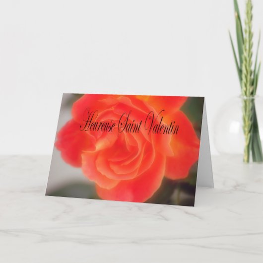 バフランスのンタイン シーズンカード (正面)