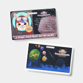 バフルーリ バッジ (Front & Back)