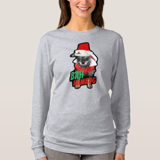 バフンバグクリスマスドッグ Tシャツ (正面)
