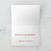 バフンバグバレンタイン シーズンカード (内部)