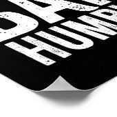 バフンバグ。おもしろい皮肉なアンチクリスマス休暇 ポスター (角)