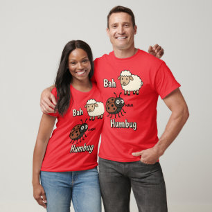 バフンバグ おもしろ かわいい 怒りんぼ クリスマス Tシャツ