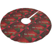 バフンバグ ブラッシュドポリエステルツリースカート (アングル)